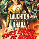 This Land Is Mine (1943) - Charles Laughton  Colorized Version  DVD