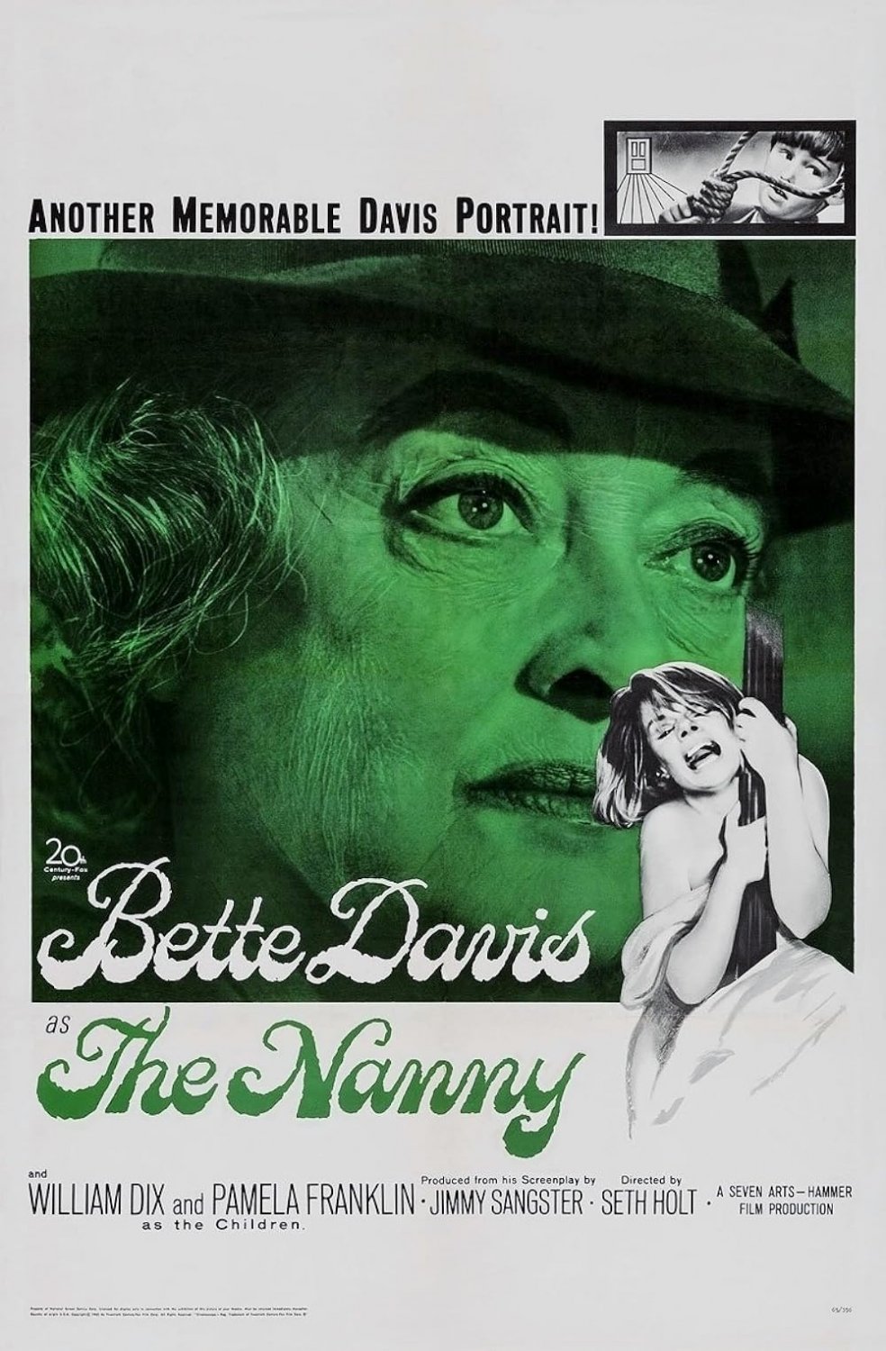 The Nanny (1965) - Bette Davis  Colorized Version  DVD