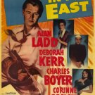 Thunder In The East (1952) - Alan Ladd  Colorized Version  DVD