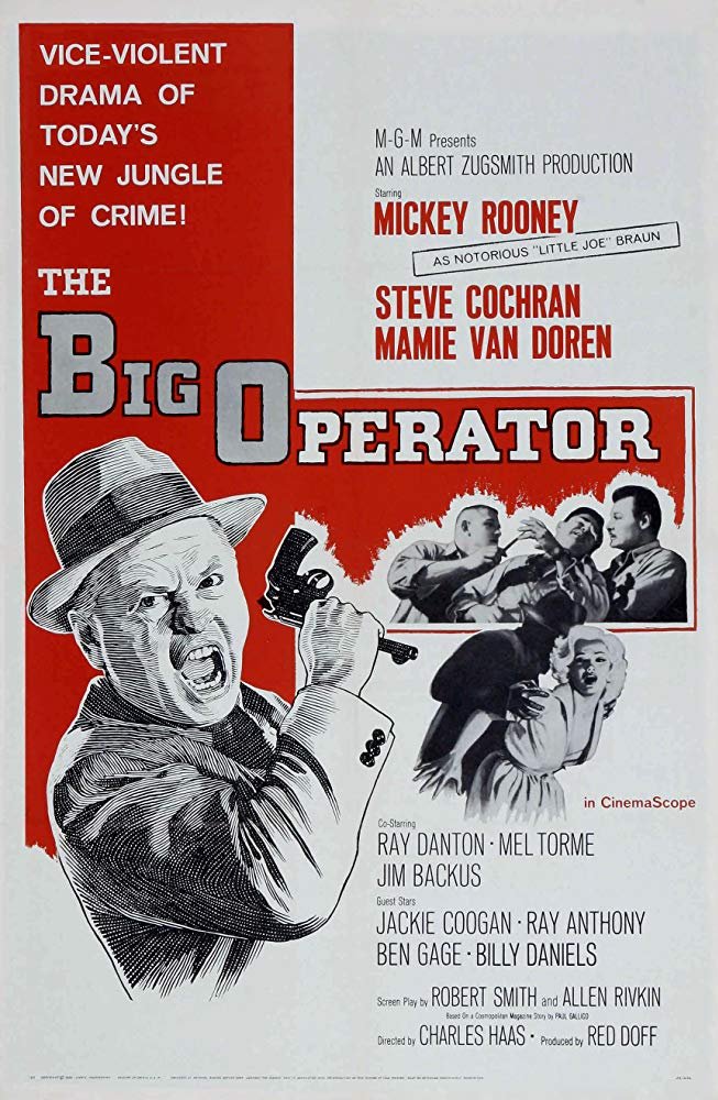The Big Operator (1959) - Mickey Rooney  Colorized Version DVD
