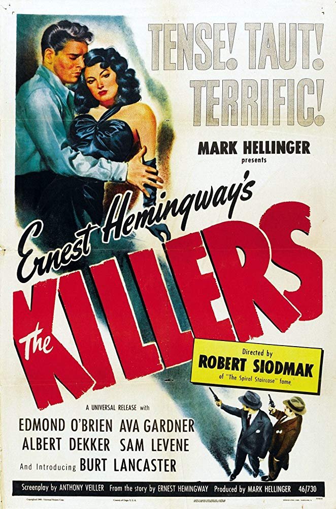 The Killers (1946) - Burt Lancaster  Colorized Version  DVD