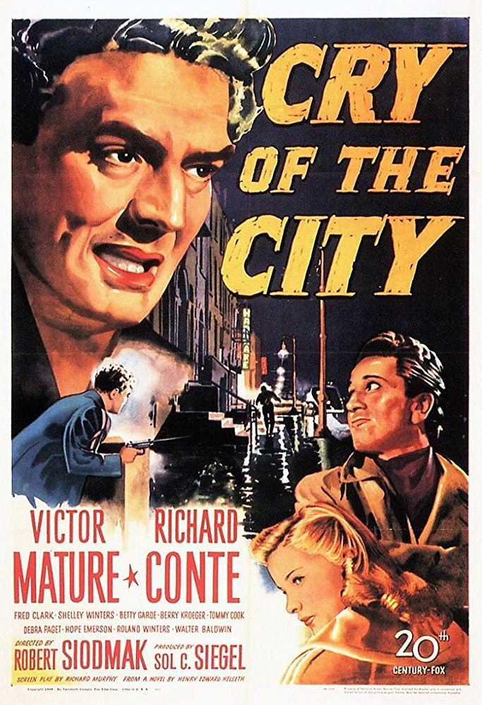 Cry Of The City (1948) - Victor Mature  Colorized Version  DVD