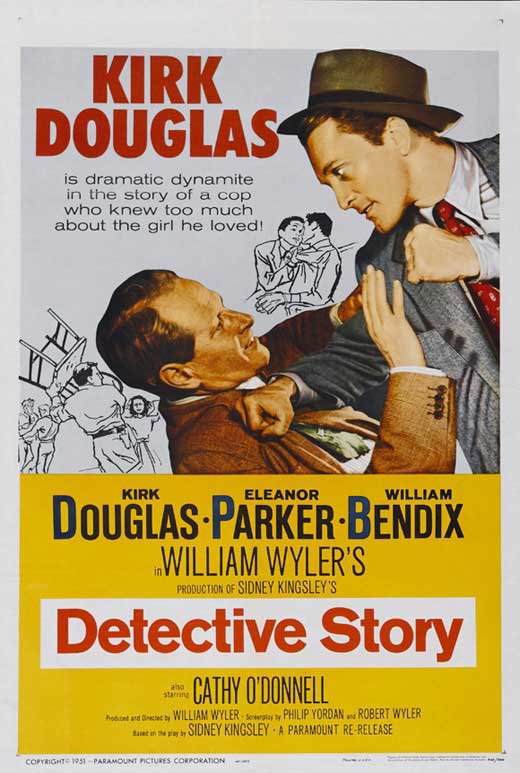 Detective Story (1951) - Kirk Douglas Colorized Version  DVD