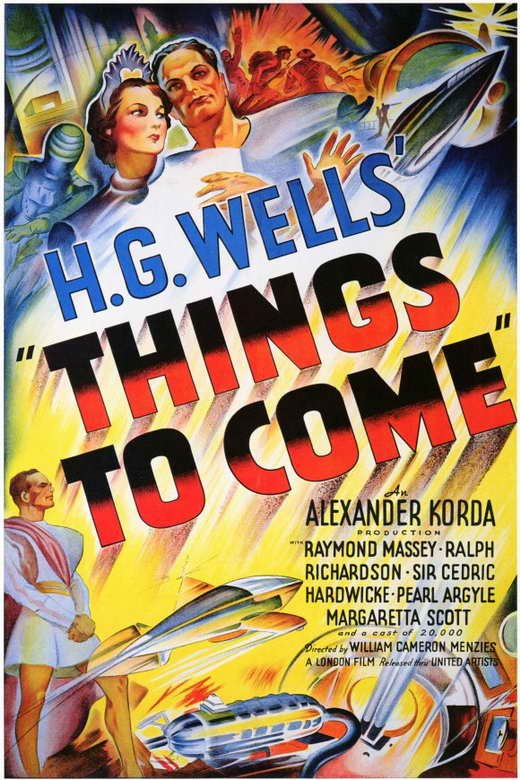 Things To Come (1936) - Raymond Massey  Colorized Version DVD