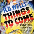 Things To Come (1936) - Raymond Massey  Colorized Version DVD