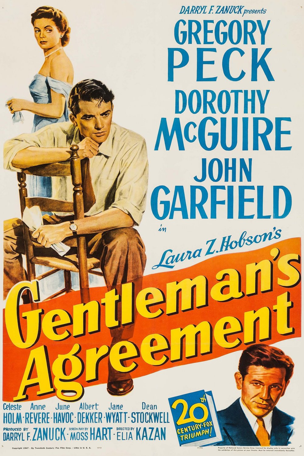 Gentleman&Acirc;&acute;s Agreement (1947) - Gregory Peck  Colorized Version  DVD