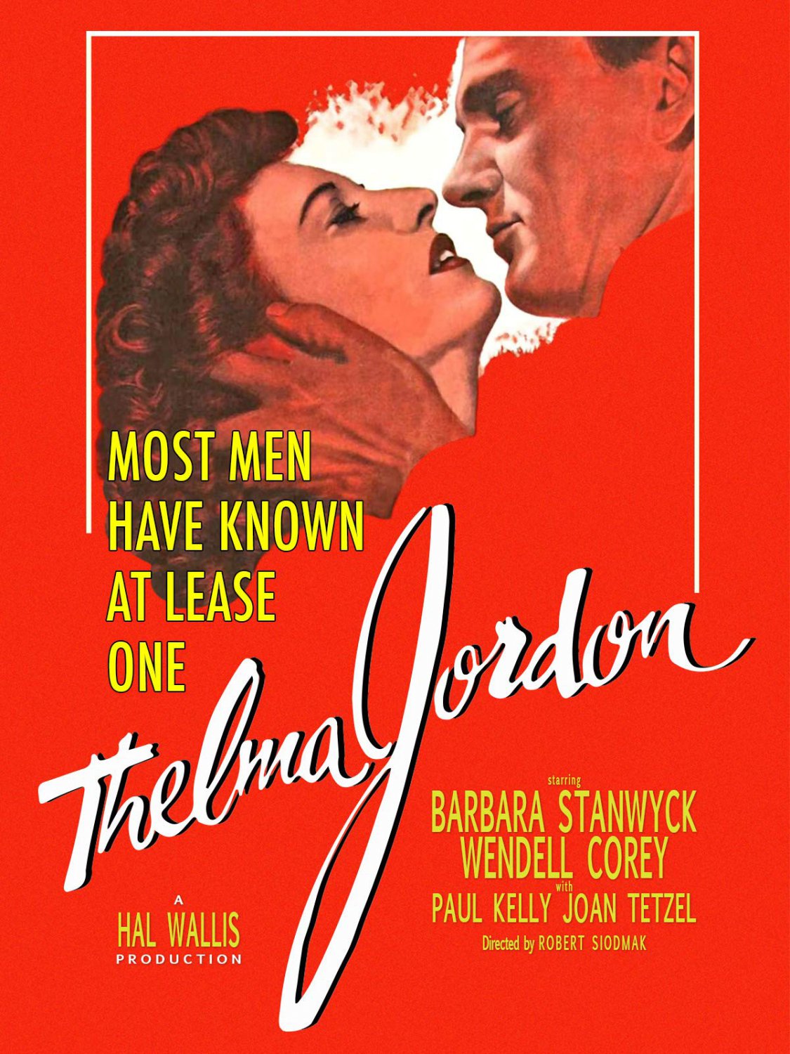 The File on Thelma Jordon (1949) - Barbara Stanwyck  Colorized Version DVD