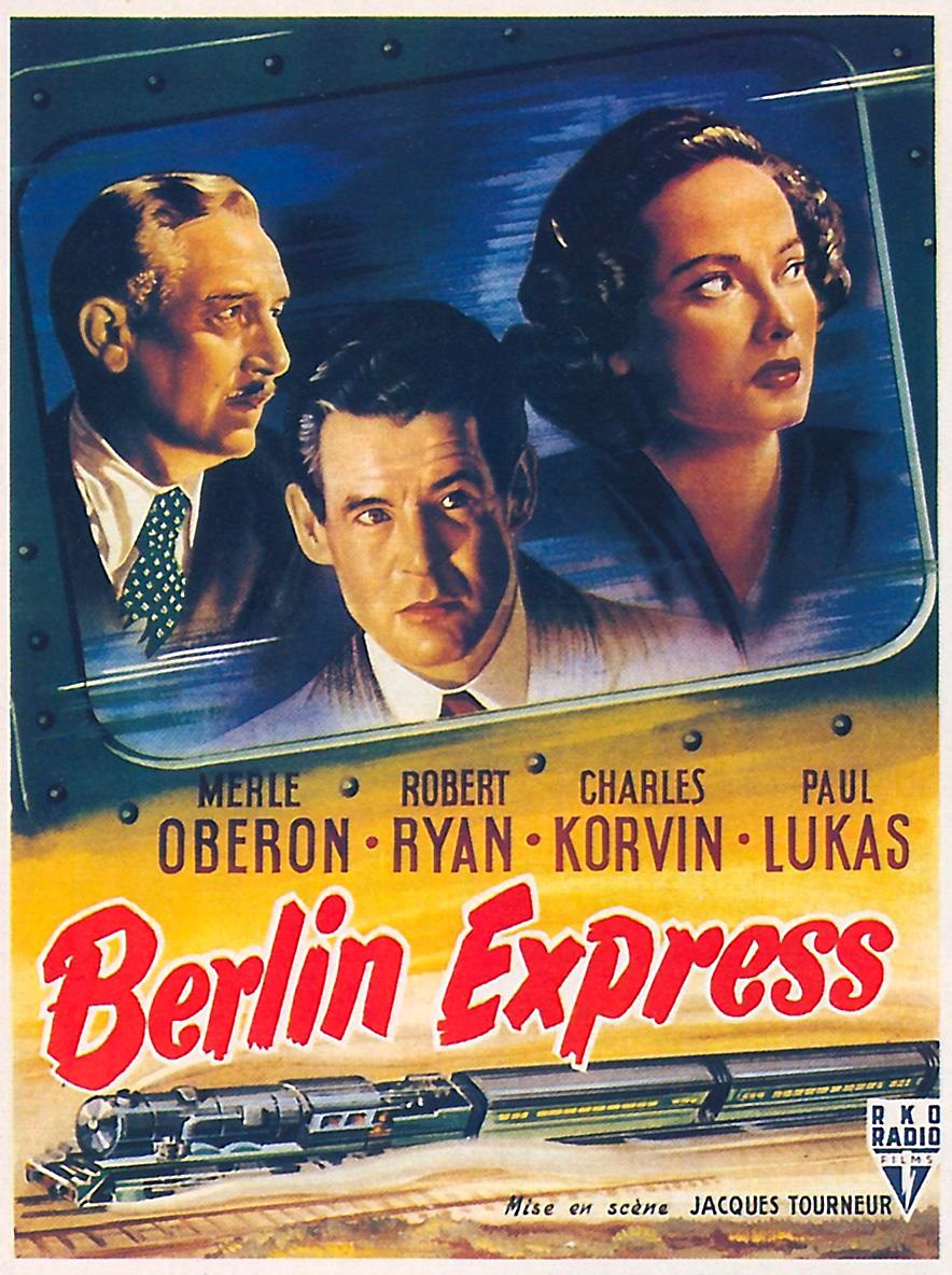 Berlin Express (1948) - Robert Ryan  Colorized Version  DVD