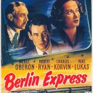 Berlin Express (1948) - Robert Ryan  Colorized Version  DVD