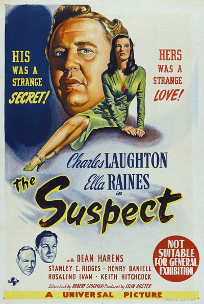 The Suspect (1944) - Charles Laughton  Colorized Version DVD
