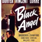 Black Angel (1946) - Peter Lorre  Colorized Version  DVD