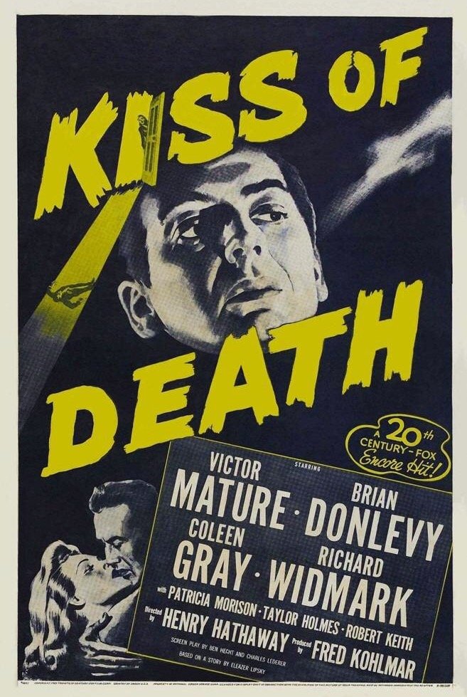 Kiss Of Death (1947) - Richard Widmark  Colorized Version  DVD