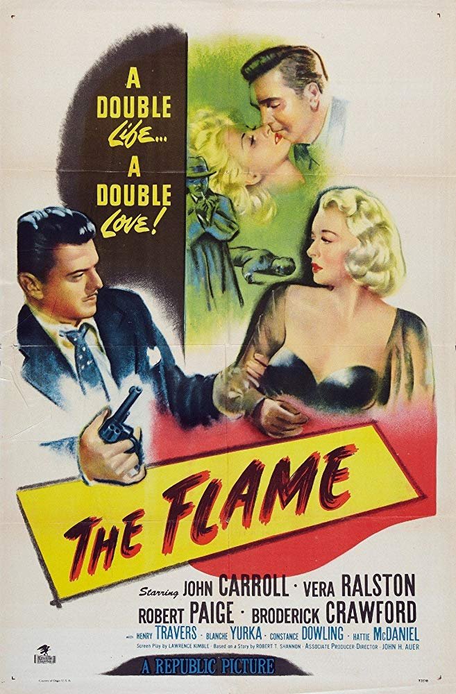 The Flame (1947) - John Carroll  Colorized Version DVD