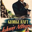 Johnny Allegro (1949) - George Raft  Colorized Version  DVD