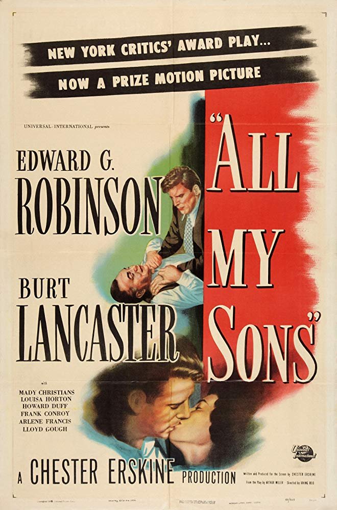 All My Sons (1948) - Edward G. Robinson Colorized Version  DVD