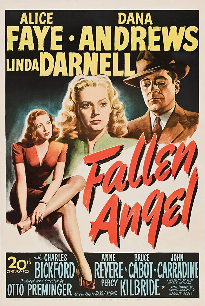 Fallen Angel (1945) - Dana Andrews Colorized Version  DVD