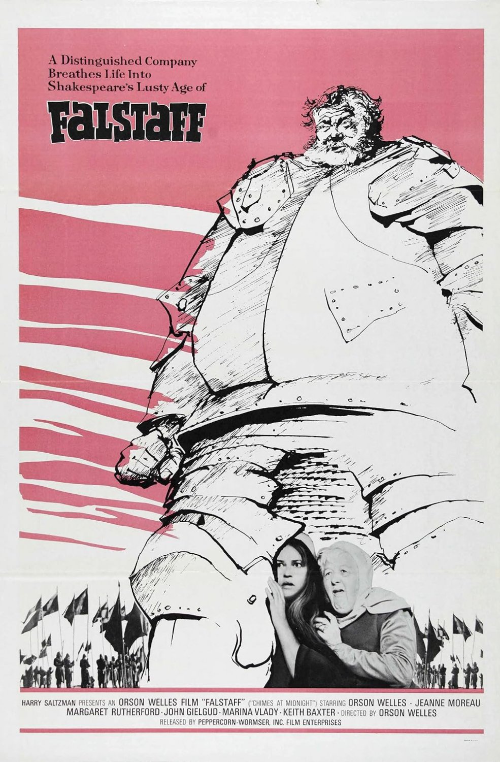 Falstaff AKA Chimes At Midnight (1965) - Orson Welles  Colorized Version  DVD