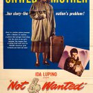 Not Wanted (1949) - Sally Forrest  Colorized Version  DVD