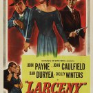 Larceny (1948) - John Payne  Colorized Version  DVD