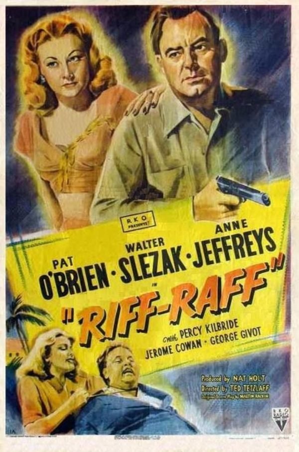 Riff-Raff (1947) - Pat O&Acirc;&acute;Brien  Colorized Version  DVD