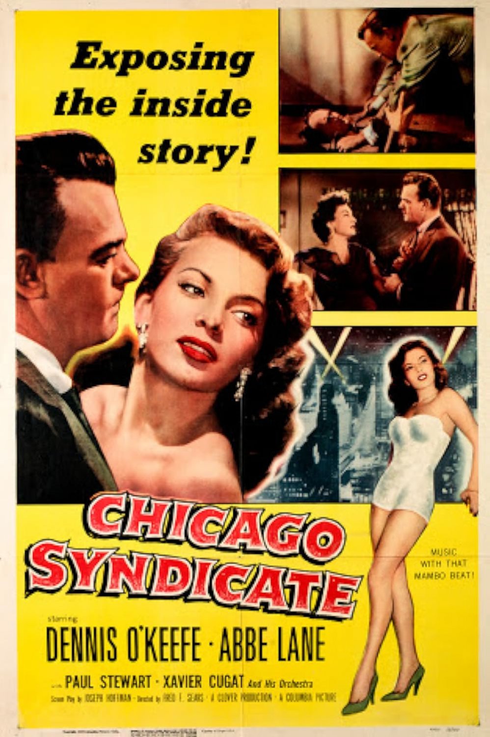 Chicago Syndicate (1955) - Dennis O&Acirc;&acute;Keefe  Colorized Version  DVD