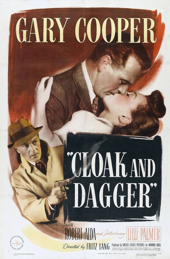 Cloak And Dagger (1946) - Gary Cooper Colorized Version  DVD