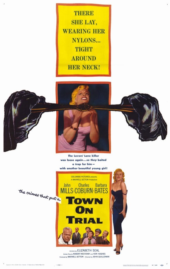 Town On Trial (1957) - Charles Coburn  Colorized Version DVD