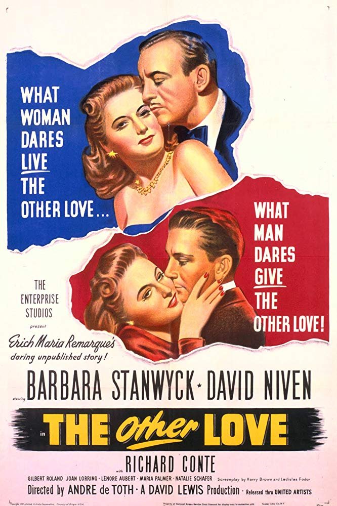 The Other Love (1947) - Barbara Stanwyck  Colorized Version DVD