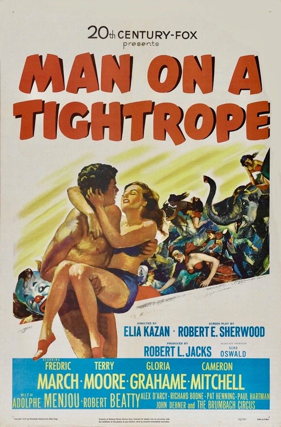 Man On A Tightrope (1953) - Fredric March  Colorized Version  DVD