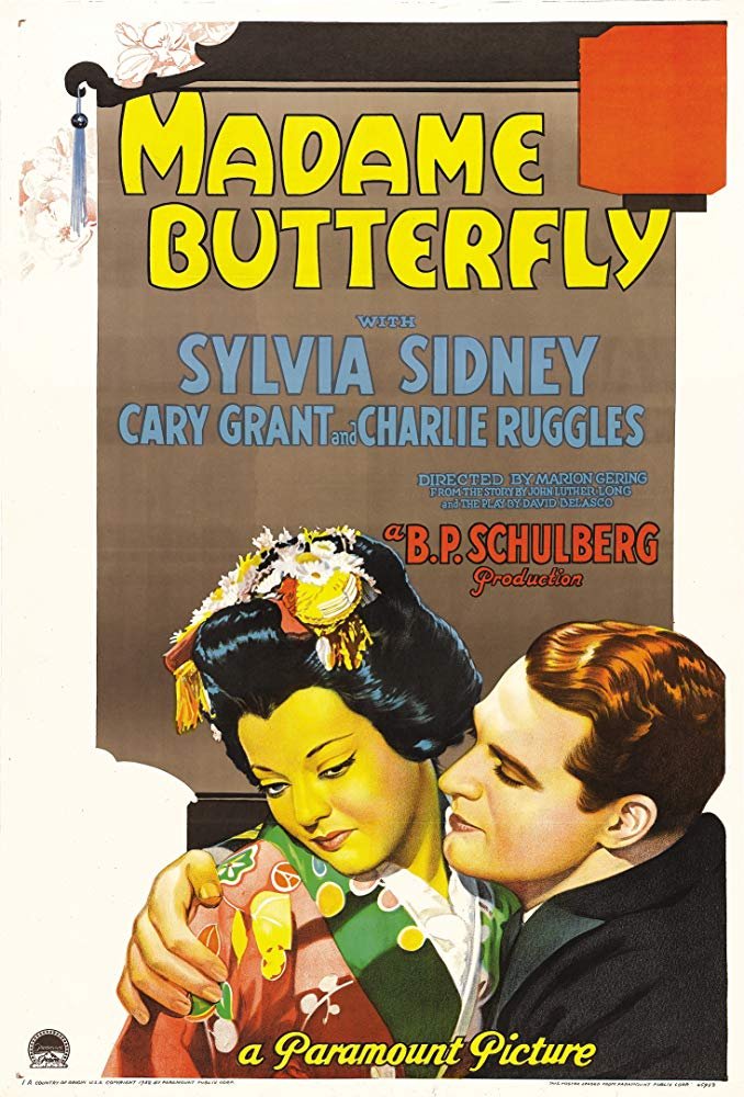 Madame Butterfly (1932) - Cary Grant  Colorized Version DVD