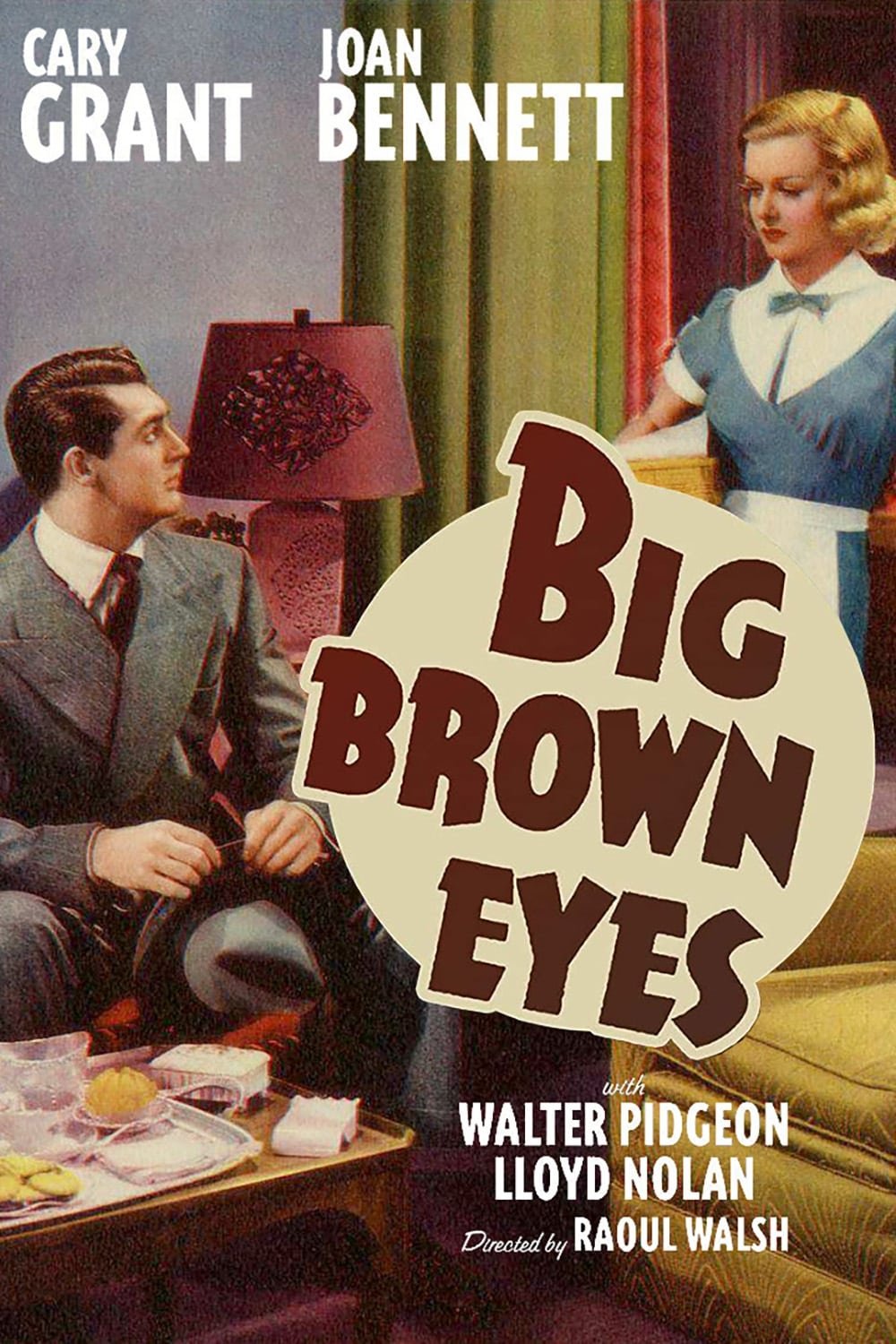 Big Brown Eyes (1936) - Cary Grant  Colorized Version  DVD