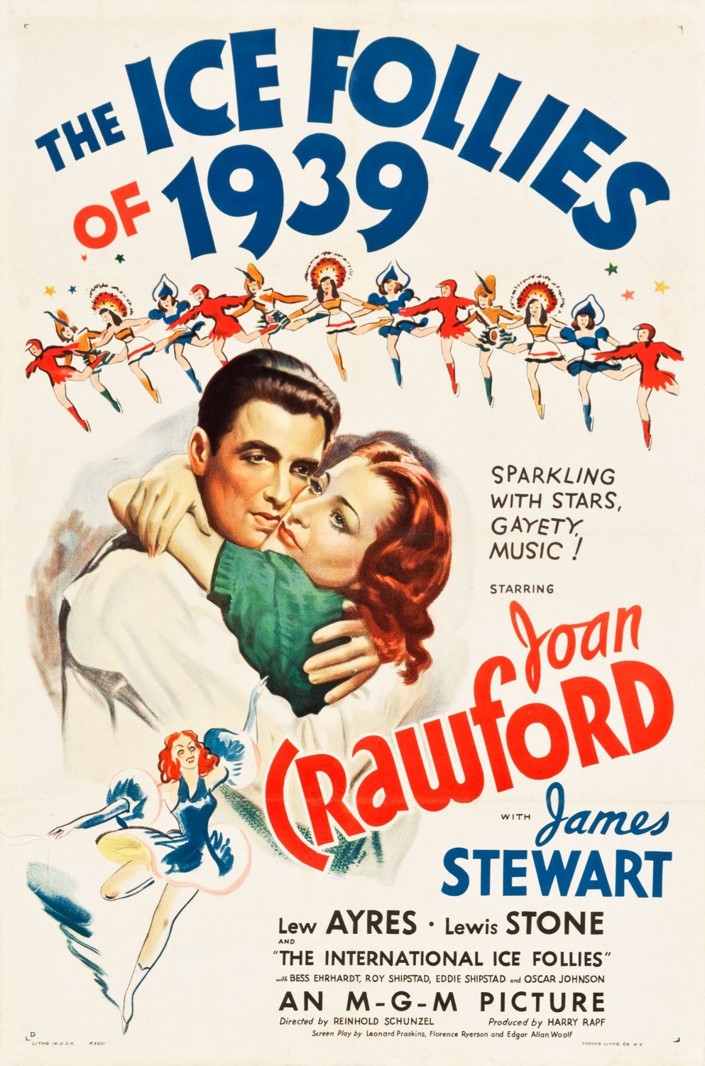 The Ice Follies Of 1939 (1939) - James Stewart  Colorized Version  DVD