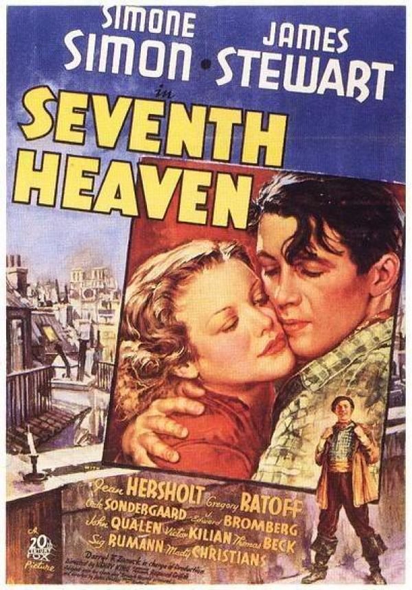 Seventh Heaven (1937) - James Stewart  Colorized Version  DVD