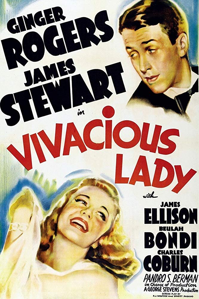 Vivacious Lady (1938) - James Stewart  Colorized Version DVD