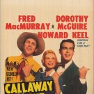 Callaway Went Thataway (1951) - Fred MacMurray  Colorized Version  DVD