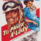 To Please A Lady (1950) - Clark Gable  Colorized Version DVD