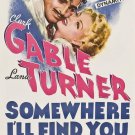 Somewhere I'll Find You (1942) - Clark Gable  Colorized Version  DVD