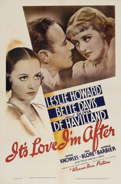 It&Acirc;&acute;s Love I&Acirc;&acute;m After (1937) - Bette Davis  Colorized Version DVD