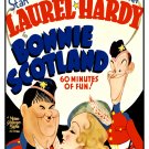Bonnie Scotland (1935) - Laurel & Hardy  Colorized Version  DVD