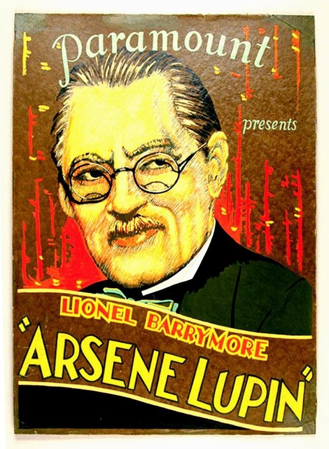 Arsene Lupin (1932) - Lionel & John Barrymore  Colorized Version DVD