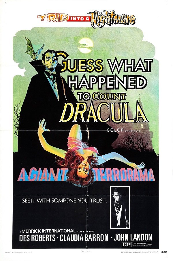 Guess What Happened to Count Dracula? (1971) - Des Roberts  DVD