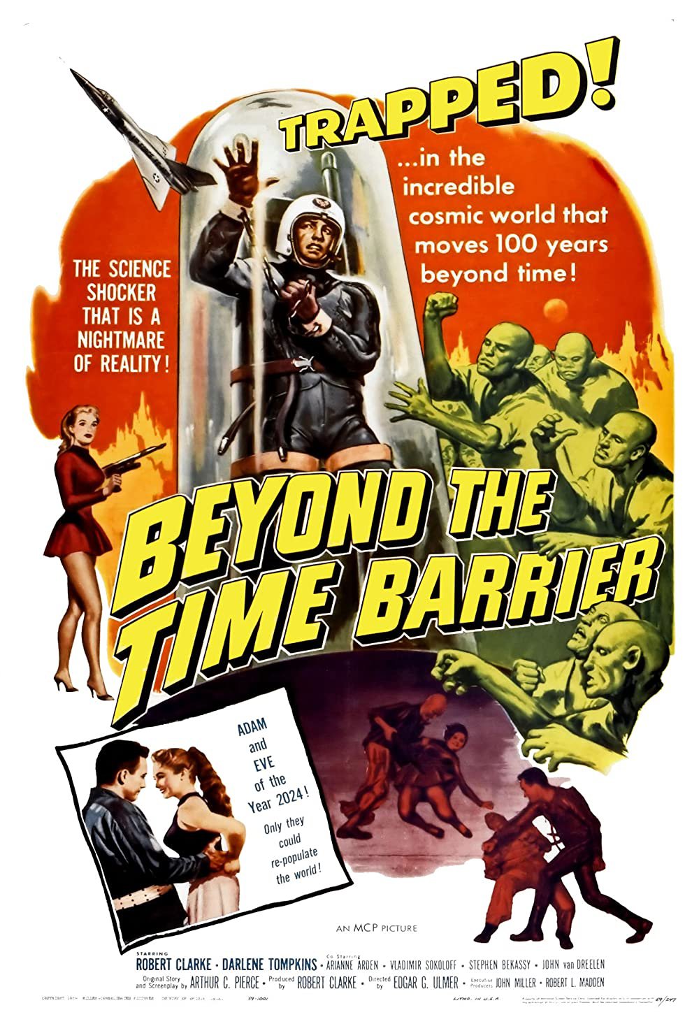 Beyond The Time Barrier (1960) - Robert Clarke  DVD
