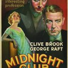 Midnight Club (1933) - George Raft  Colorized Version  DVD
