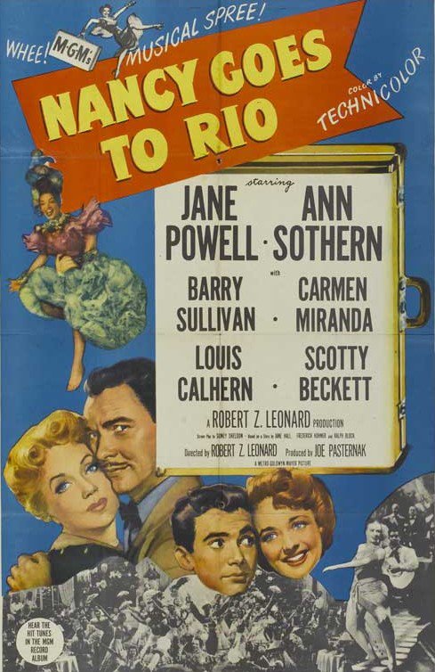 Nancy Goes To Rio (1950) - Jane Powell  DVD