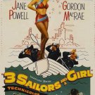 Three Sailors And A Girl (1953) - Jane Powell  DVD