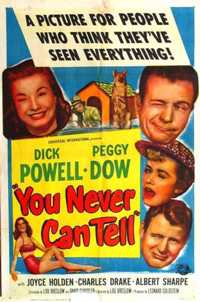 You Never Can Tell (1951) - Dick Powell  DVD