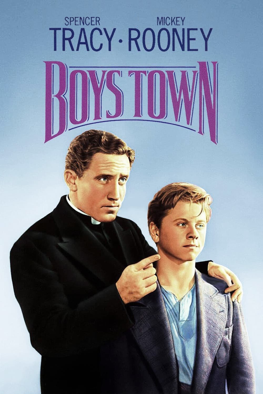 Boys Town (1938) - Spencer Tracy  Colorized Version  DVD