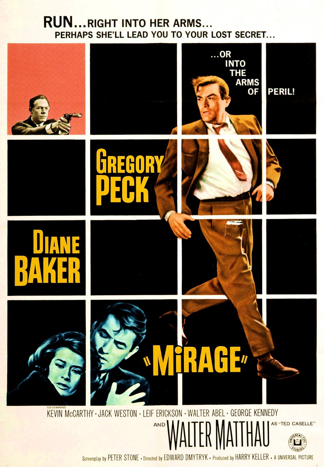 Mirage (1965) - Gregory Peck    DVD