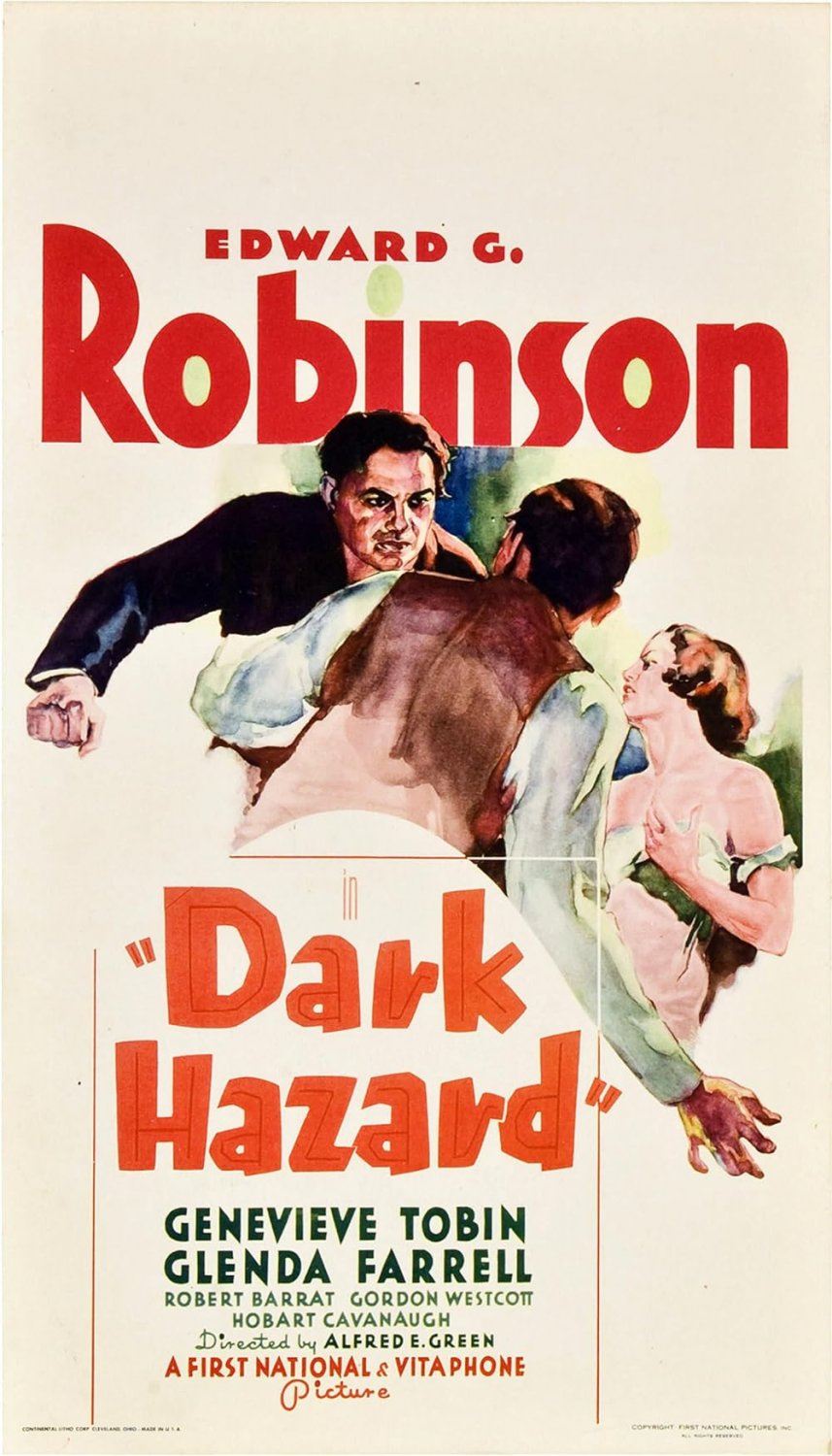 Dark Hazard (1934) - Edward G. Robinson  DVD