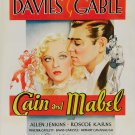 Cain And Mabel (1936) - Clark Gable  DVD